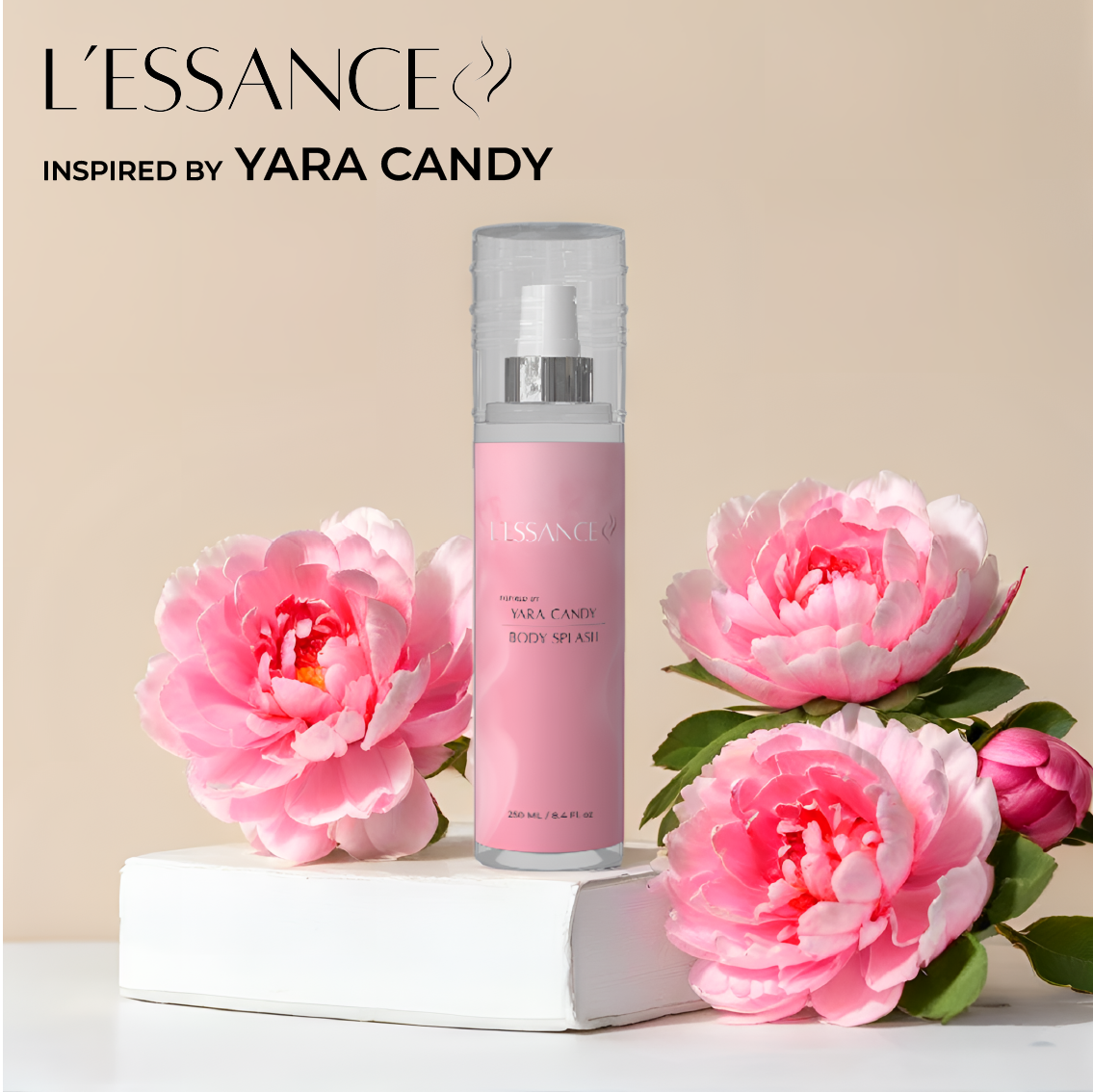 BODY SPLASH L'ESSANCE inspired by YARA CANDY 250ML